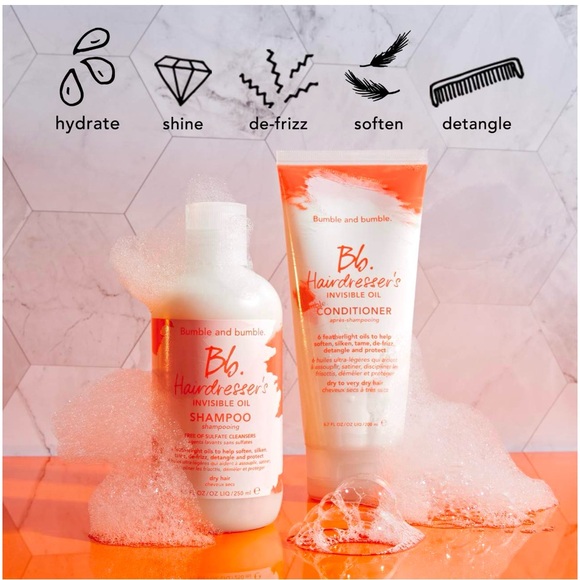 Bumble and Bumble Hairdresser's Invisible Oil Mini Shampoo and Mini Conditioner - Picture 1 of 3